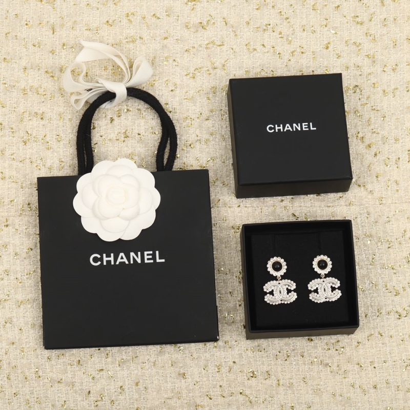 Ch*el earrings